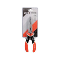 Тонкогубцы изогнутые YATO 200мм CRV YT-1946 37141946 092 1