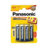 Элементы питания Panasonic LR6 Alkaline Power BL6 4+2 6202