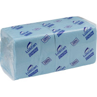 Однослойные бумажные салфетки Luscan Profi Pack 24х24 см пастель голубые 400 шт 470888