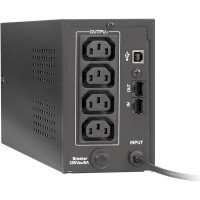 Источник бесперебойного питания ExeGate Power.Smart.ULB-850.LCD.AVR.C13.RJ.USB.850VA/480W.LCD.AVR.4IEC-C13.RJ45/11.USB.285476