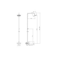 Смеситель для ванны Haiba HB24801 555226