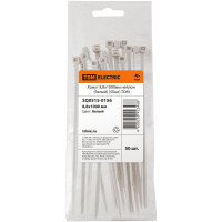 Хомут TDM ELECTRIC 8,8х1000 мм, нейлон, белый, 50 шт. SQ0515-0156