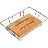 Мыльница Рыжий кот BAMBOO-01 на ножках 124x83x32 см 101243