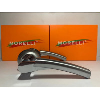 Дверная ручка MORELLI "Hall" MH-19 SC/CP, цвет - матовый хром/ хром 9009259