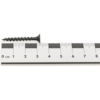 Саморезы для гипсокартона по дереву Steelfix 3,5х35 потайная головка, крупный шаг, оксидированные 276шт КШ353505