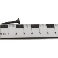 Саморез Steelfix ГКЛ 3,5х25, по металлу, частая резьба, потайная головка, оксидированный, 267 шт, ЧШ352505