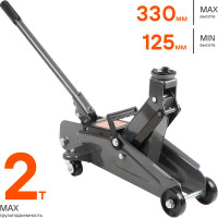 Подкатной домкрат Airline 2 т, в кейсе, MIN - 135 мм, MAX - 330 мм AJ-2F-330K