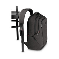 Рюкзак WENGER MX Professional 16”, серый, 100% полиэстер, 33х21х45 см, 21 л 611641