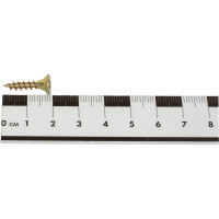 Саморез КРЕП-КОМП желтый цинк, POZY, 4,5х20, 100 шт. жд4520мф