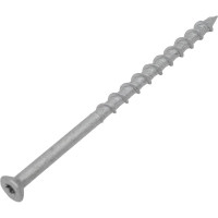 Шуруп для пенобетона Rusconnect GS 08140 8x140 мм, потайная головка, TORX, белый цинк, 50 шт. 610814