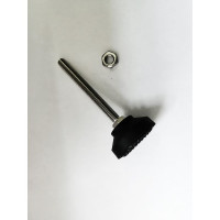 Винтовая регулируемая опора UnitMC 50хМ10х100 (основание PA66, винт сталь) 400202 50xM10x100