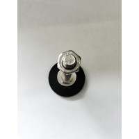 Винтовая регулируемая опора UnitMC 50хМ10х100 (основание PA66, винт сталь) 400202 50xM10x100