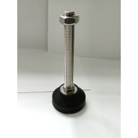 Винтовая регулируемая опора UnitMC 50хМ12х100 (основание PA66, винт сталь) 400202 50xM12x100