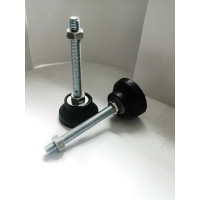 Винтовая регулируемая опора UnitMC 60хМ12х100 (основание PA66, винт сталь) 400202 60xM12x100