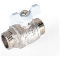 Шаровой кран PROFACTOR PF STANDARD ручка бабочка, н/н 1 дюйм PF FBV 308