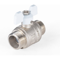 Шаровой кран PROFACTOR PF STANDARD ручка бабочка, н/н 1 дюйм PF FBV 308