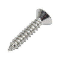 Саморез КРЕП-КОМП потай нержавейка PH DIN 7982 А2, универсал 4,8х25 500 шт. спн4825