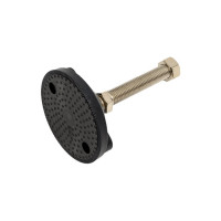 Регулируемая шарнирная опора UnitMC (основание PA66, винт сталь) 400201 100хМ16х100