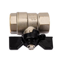 Шаровой кран Terma NEOS 1/2", в/в, бабочка 26022