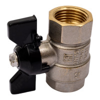 Шаровой кран Terma NEOS 1/2", в/в, бабочка 26022