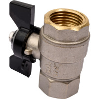 Шаровой кран Terma NEOS 1/2", в/в, бабочка 26022