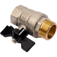 Шаровой кран Terma NEOS 3/4", в/н, бабочка 26029