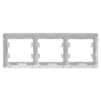 3-ая рамка Systeme Electric Glossa Перламутр, горизонтальная SE GSL000603