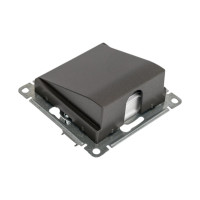 Вывод кабеля Systeme Electric AtlasDesign Мокко механизм SE ATN000699