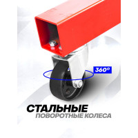 Кран гидравлический Forsage 2т складной F-T32002 /из 2-х частей/(9850)
