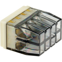 Монтажные клеммы duwi прозрачные СМК 772-208, 0,5-2,5мм2, прозрачная, 5 шт. 26733 1