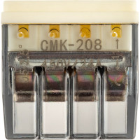 Монтажные клеммы duwi прозрачные СМК 772-208, 0,5-2,5мм2, прозрачная, 5 шт. 26733 1