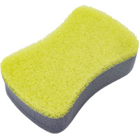 Губка для мытья автомобиля и удаления налета, насекомых Garde с сеткой, 170х108х53 мм GP1590