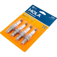 Свеча 3-х электродная 4 шт для ВАЗ 2110-12/2170/1118 инжектор 16 кл. 1.1 HOLA S38