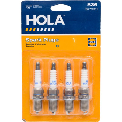 Свеча 4 шт для ВАЗ 2110-12/2170/1118 инжектор 16 кл. 1.1 HOLA S36