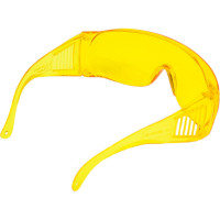 Защитные очки STAYER MASTER открытого типа, с боковой вентиляцией, желтые 11042_z01