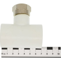 Тройник РВК ПП с накидной гайкой D32-3/4-32 020908