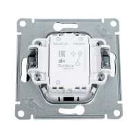 Переключатель Systeme Electric Glossa Графит 1-клавишный, сх.6,10AX SE GSL001361