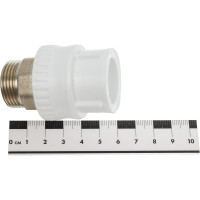 Комбинированная муфта ПП под ключ РВК D25 3/4 НР 050108