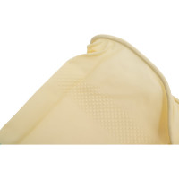 Хозяйственные латексные перчатки Komfi БИКОЛОР L, синий+желтый 120786