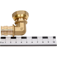 Угол с накидной гайкой One Plus 20x3/4 ВР OP для труб из сшитого полиэтилена Pex qe 3204023035