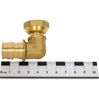 Угол с накидной гайкой One Plus 20x1/2 ВР OP для труб из сшитого полиэтилена Pex qe 3204023027