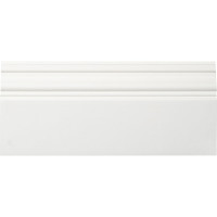 Плинтус МДФ белый окрашенный Стильный Дом Р007-16-105 v530194