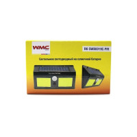 Светодиодный светильник WMC TOOLS на солнечной батарее с датчиком движения 47837 RK-SWB8019C-PIR