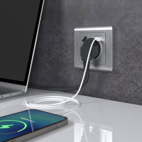Розетка с заземлением и шторками и USB тип A+C WERKEL W1171709 серебряный рифленый a056277