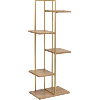 Стеллаж GreenWeen Loft 6 MAX золотой GW-L6MAX-130G