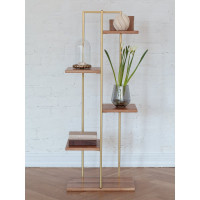 Стеллаж GreenWeen Loft 6 MAX золотой GW-L6MAX-130G