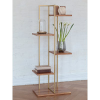 Стеллаж GreenWeen Loft 6 MAX золотой GW-L6MAX-130G