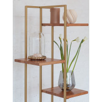 Стеллаж GreenWeen Loft 6 MAX золотой GW-L6MAX-130G