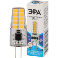 Светодиодная лампа ЭРА LED-JC-2,5W-220V-SLC-840-G4 диод, капсула, 2,5Вт, нейтральный свет, G4 20/500/24500 Б0049092