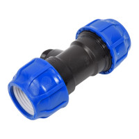 Компрессионный переходной тройник VALFEX ПНД, с внутренней резьбой, 63-1/2"-63 1210016301263